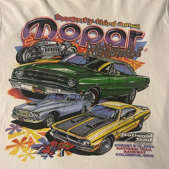 Mopar Nationals T-shirt: Size Large - Picture 5 of 7